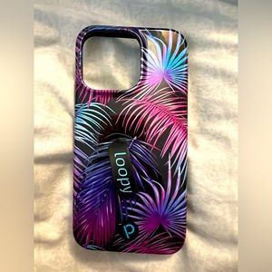 LoopyCase iPhone 13 Pro in Aurora Palms